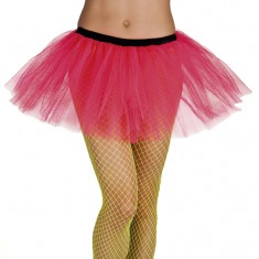 Neon Pink Tulle Tutu Skirt