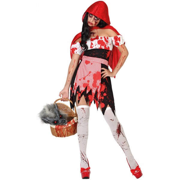 Bloody Red Riding Hood Costume - Women - parent-22083