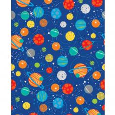 Laminated tablecloth: blast off