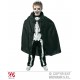 Miniature Halloween Black Cape