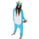 Miniature Blue Unicorn Kigurumi Costume - Adult