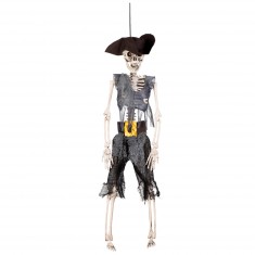 Hanging Figurine - Pirate Skeleton