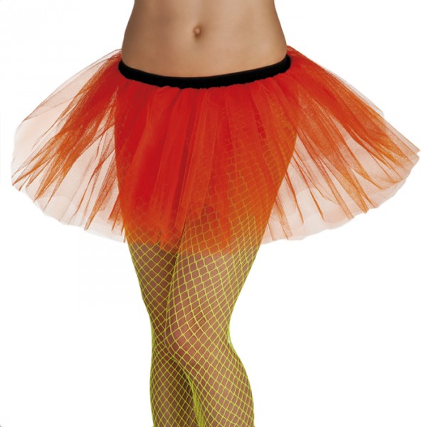 Orange Tutu Tulle Skirt - 01706OR