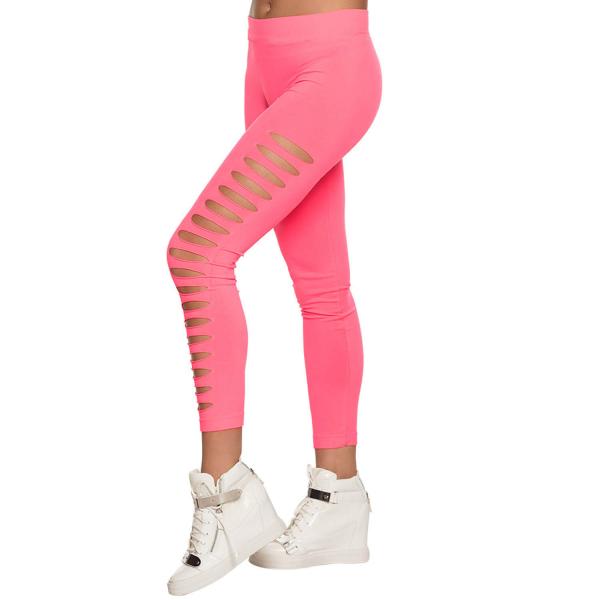 Neon pink Gaps leggings - Women - 02322-Parent