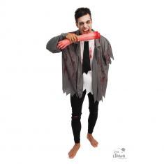 Zombie Costume with Torn Arm - Adult