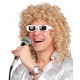 Miniature Singer Wig With Glasses - Blonde