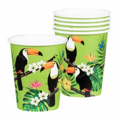 Paper Cups - Toucan x 6