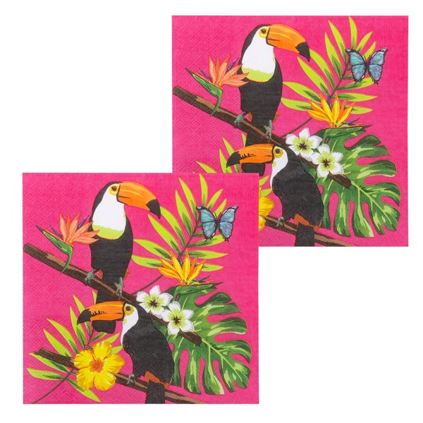 Paper napkins - Toucan x 12 - 52579