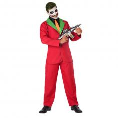 Red Clown Costume - Men