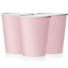 Pale Pink Cups x8
