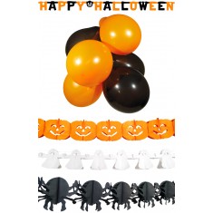 Hanging Decoration Kit - Halloween x 5