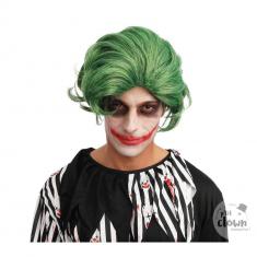 Devilish Clown Wig - green