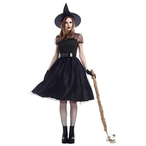 Witch Costume: Black - Women - Parent-23088