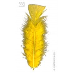 Bag of 50 Yellow Feathers