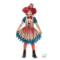 Vintage Clown Costume - Girl