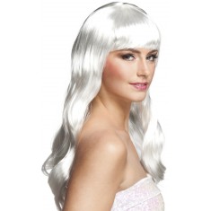 White Cabaret Wig