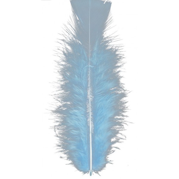 Bag of 50 Sky Blue Feathers - 0507T-Parent