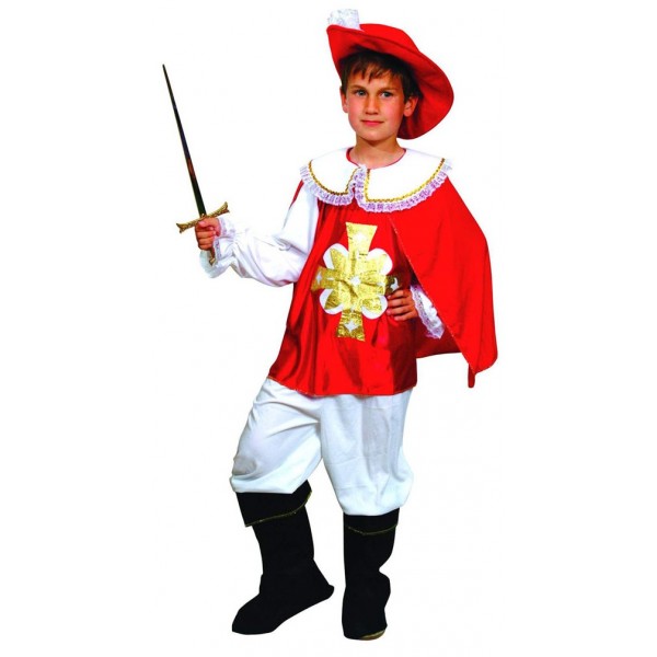 Red Musketeer Costume - Child - parent-3232