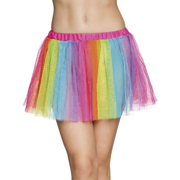 Multicolored Tutu Skirt - Women - 01710