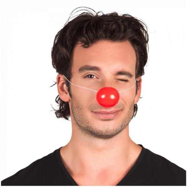 Set 24 Plastic clown noses - 55522