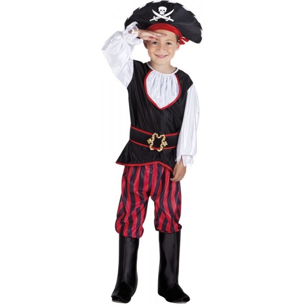 Tom the Pirate Captain Costume - 82159-Parent
