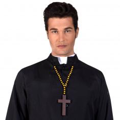 Wooden Priest Cross