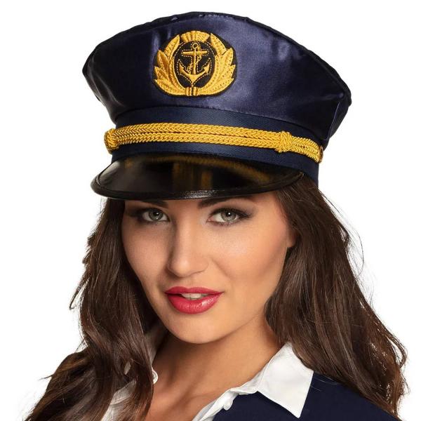 Navy Officer Cap - Women - 44362