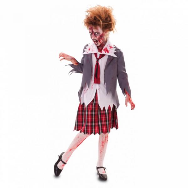 Zombie schoolgirl costume - Child - 706528-Parent