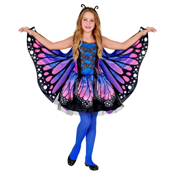 Butterfly costume - Blue/pink - Girl - 09846-Parent