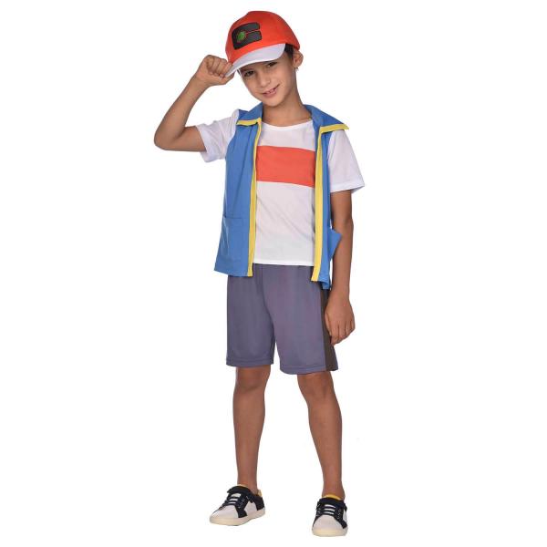 Pokémon™ Costume - Ash - Child - 9908894-Parent