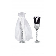 2 Glass Brands (Groom/Bride)