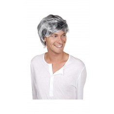 Black and Gray Highlighted Tyler Wig