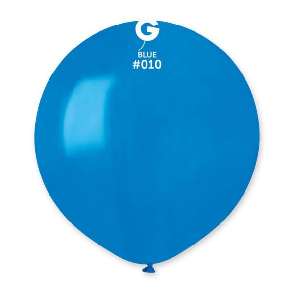 10 Standard Balloons - 48 Cm - Blue - 151091GEM