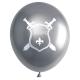 Miniature Latex balloons x 6 - Knight