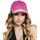 Miniature Pink Sequined Cap