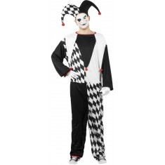 Harlequin Jester Costume - Adult