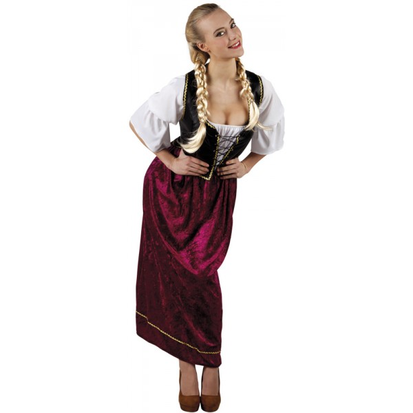 Bavarian Waitress Costume - 83832-Parent