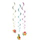 Miniature Paradise Hibiscus Garland x3