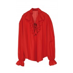 Men's Renaissance Pirate Shirt Red