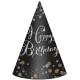 Miniature Sparkling Celebrations Pointed Hats x8