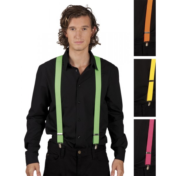 Pair Of Colorful Suspenders - 00592-Parent