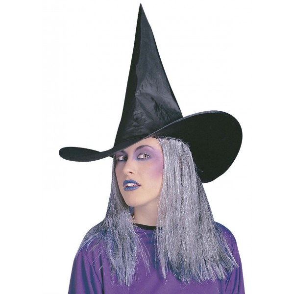 Witch Hat With Wig - 5155G