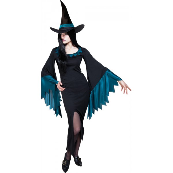 Witch Costume - Black and Blue - Adult - 79060-parent
