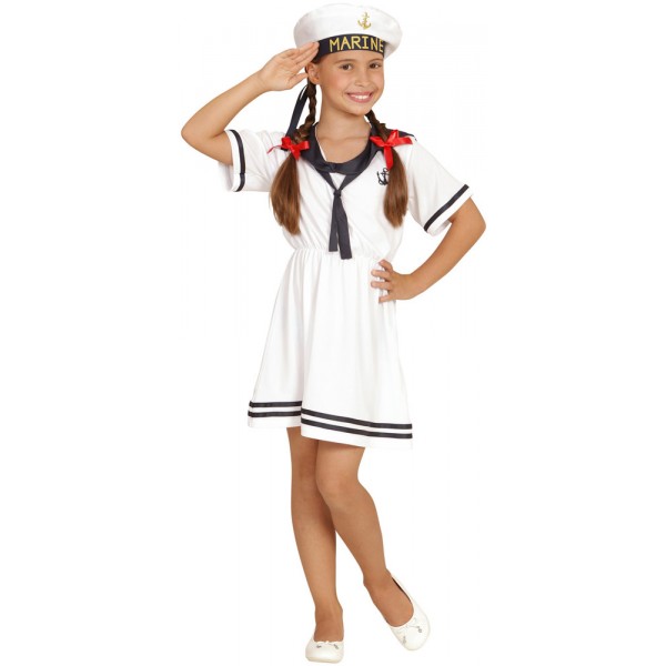 Little Sailor Costume - Girl - 03096-Parent