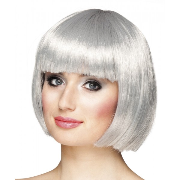 Gray Cabaret Wig - 85878