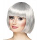 Miniature Gray Cabaret Wig