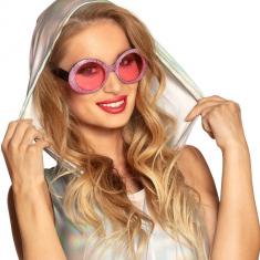 Jackie Glitter Glasses - Pink