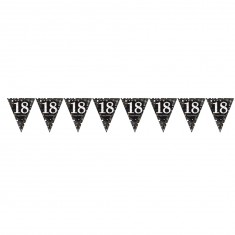 Sparkling Celebrations 18 Years Pennant Garland