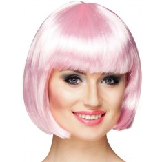 Light Pink Cabaret Wig