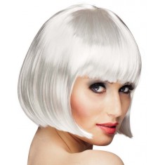 White Cabaret Wig